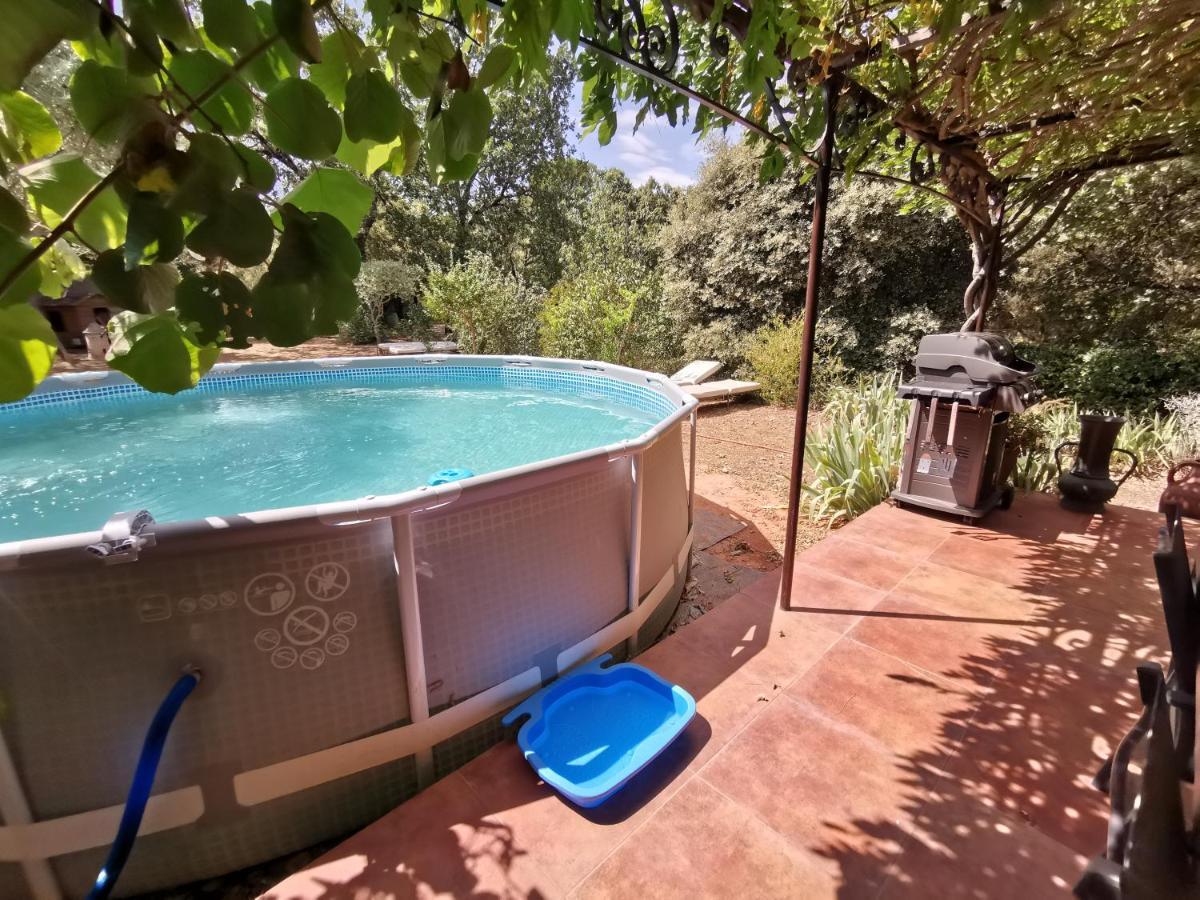 T2 Independant Terrasse Et Piscine Au Calme Var Sud De La France Flassans-sur-Issole Εξωτερικό φωτογραφία